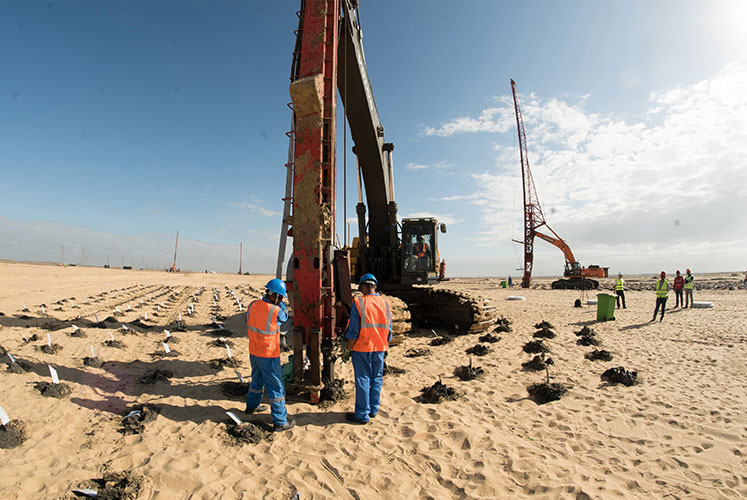 Vertical drains Technique Menard Meca